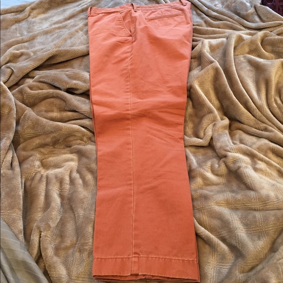 J. Crew Rust-Colored Chinos, size 36x30 - Picture 2 of 6